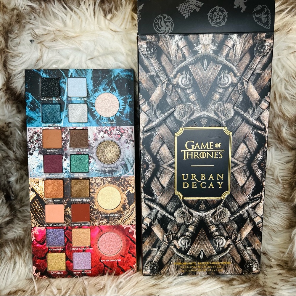 Game of Thrones Urban Decay eye shadow Palette